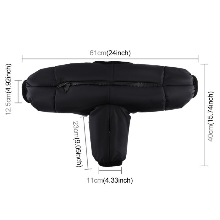 Всепогодний дощовик, пилозахищений, утеплений, водонепроникний чохол для фотоапарата Puluz PU7503