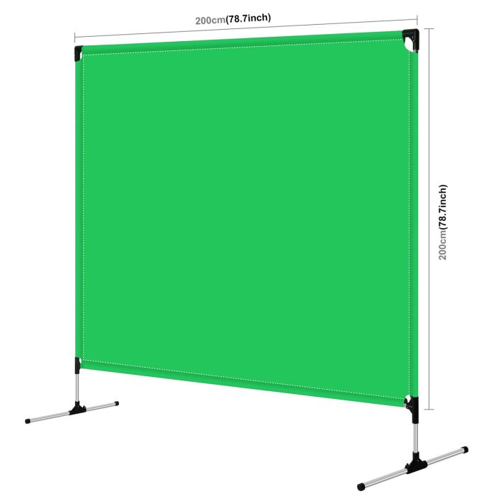 Установка, система фону PU5203G від Puluz - хромокей (зелений) 2.0 х 2.0 - П образна розбірна система (ворота)