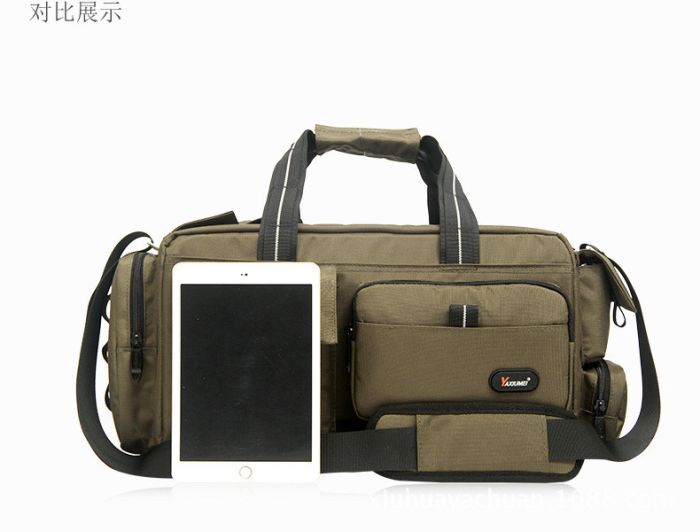 Сумка YAXIUMEI для фото та відеообладнання тип "D-S004(L)G" - хакі