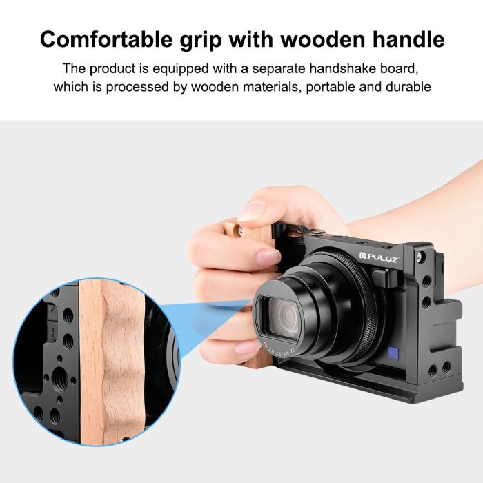 Клітка Puluz PU3050B для фотоапаратів Sony RX100 VI, RX100 VII