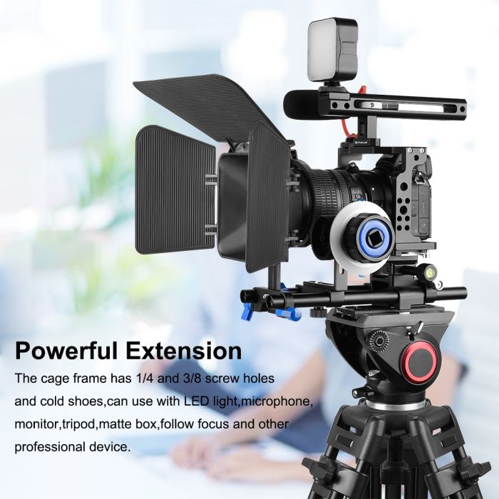 Клітка Puluz PU3052B для фотоапаратів Nikon Z6, Z6 II, Z7, Z7 II - обважування для фотоапарата