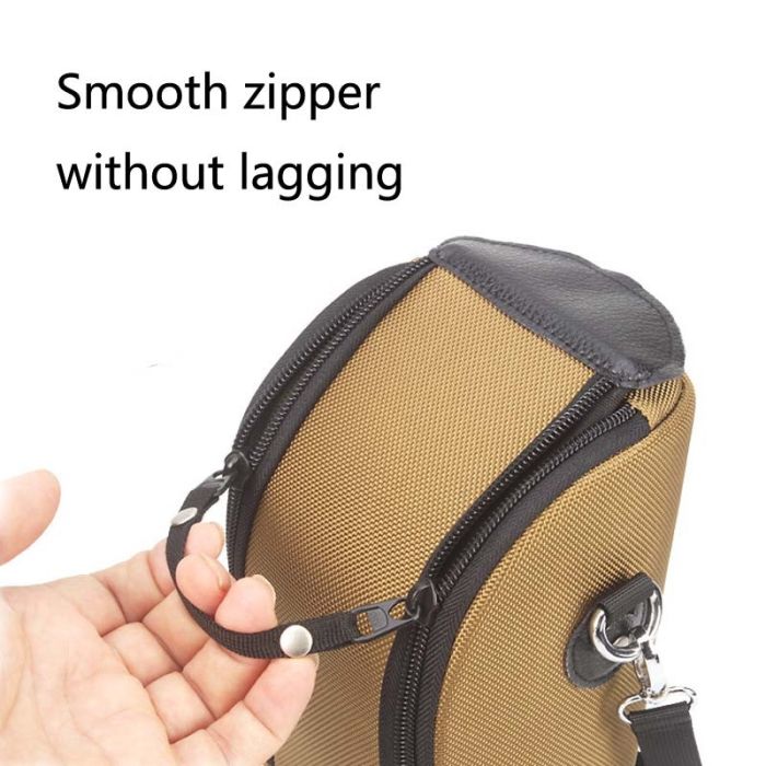 Захисний кофр, чохол, футляр, сумка для об'єктива DULUDA 302 розмір 260 х 130 коричневий (код TBD0595292301B)