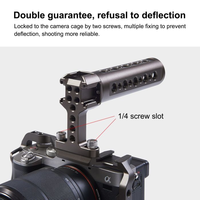 Універсальний верхній тримач для клітини, ручка для клітини, рукоять Puluz PU3072GT обвіс для фотоапаратів