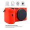 Захисний силіконовий чохол Puluz PU7134R для фотоапаратів SONY A6600 - червоний