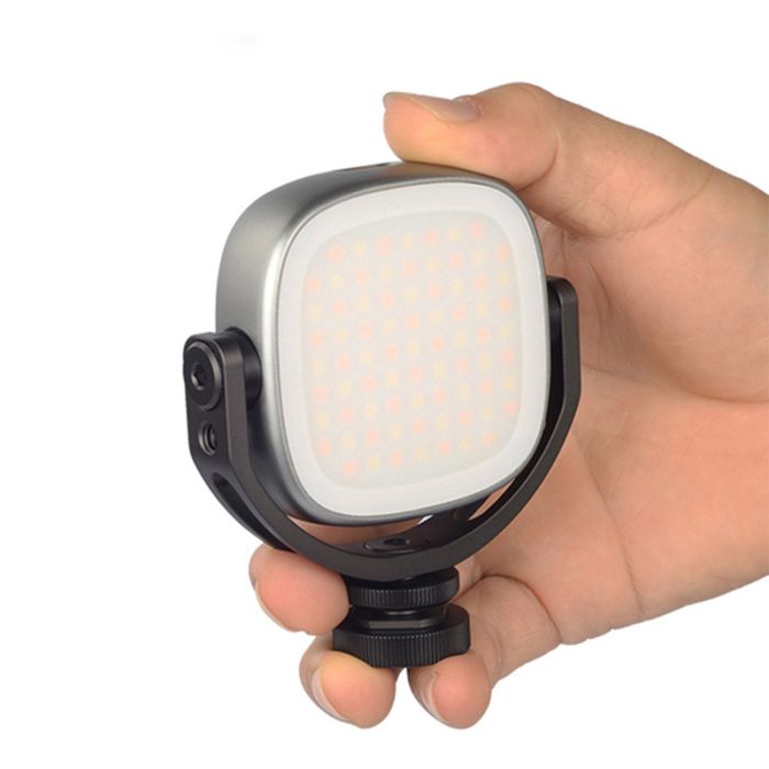 LED - освітлювач, відео-світло Teyeleec TA77 (2500-8500K) із вбудованим акумулятором у металевому корпусі