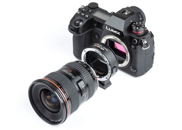 Адаптер автофокусний Viltrox EF-L для об'єктиву EF, EF-S на байонет Panasonic-L (L-mount для Leica L, Sigma L)