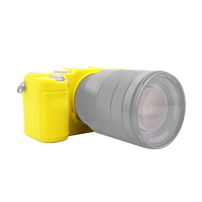 Захисний силіконовий чохол Puluz PU7139Y для фотоапаратів Sony Sony A7C/ILCE-7C - жовтий