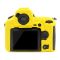 Захисний силіконовий чохол Puluz PU7119Y для фотоапаратів Nikon D850 - жовтий