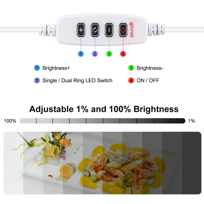 Лайтбокс (фотобокс) Puluz з LED світлом PU5032G для предметної зйомки (макрозйомки) 30 х 30 х 30