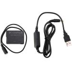 USB адаптер живлення DMW-DCC8 (замість акумулятора DMW-BLC12) для камер Panasonic