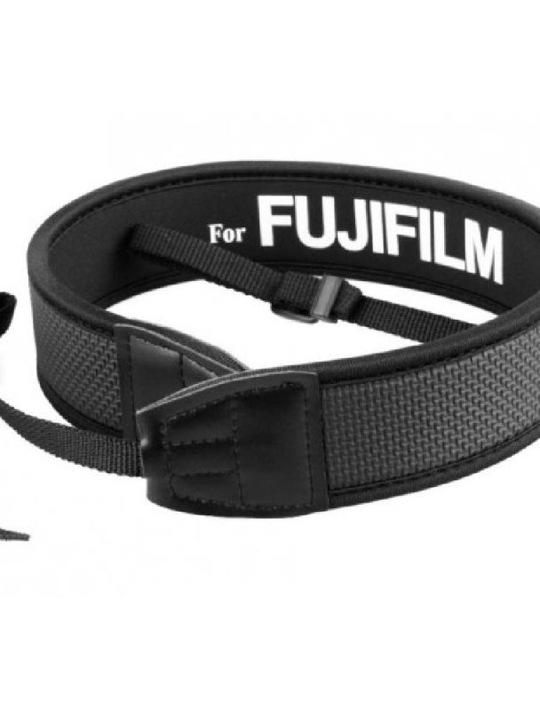 Плечовий шийний ремінь для фотоапаратів FujiFilm (неопрен)