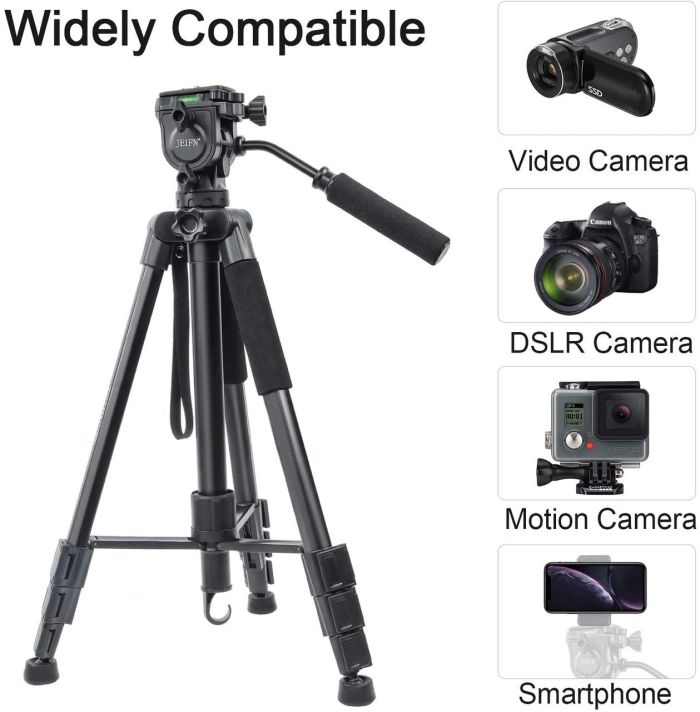 Штатив + монопод фірми JEIFN для фотоапаратів - Q-580 (Q580)