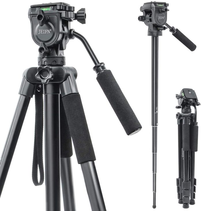 Штатив + монопод фірми JEIFN для фотоапаратів - Q-580 (Q580)