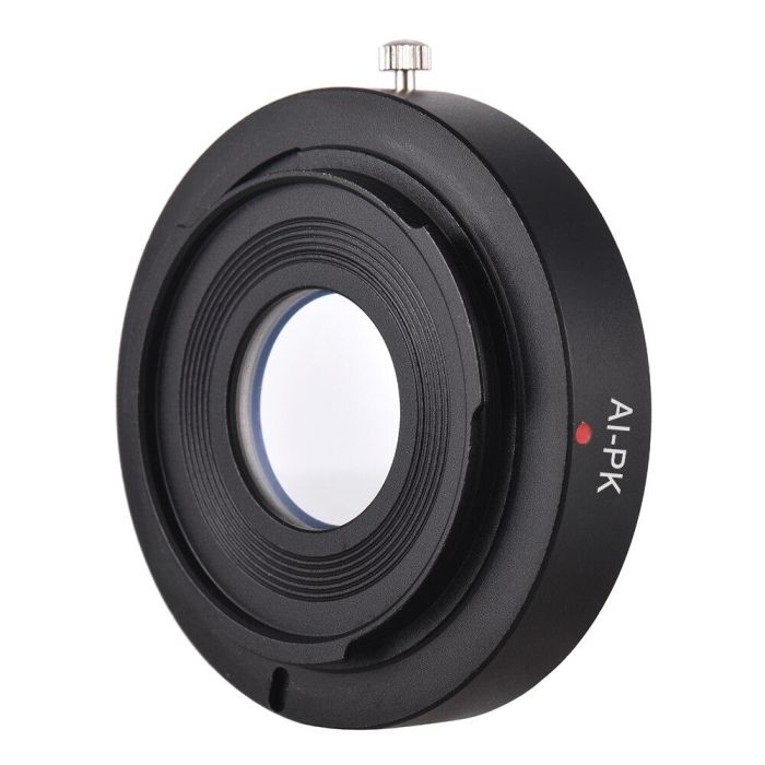 Адаптер (перехідник) Nikon - Pentax PK (Ai-PK) з коригувальною лінзою