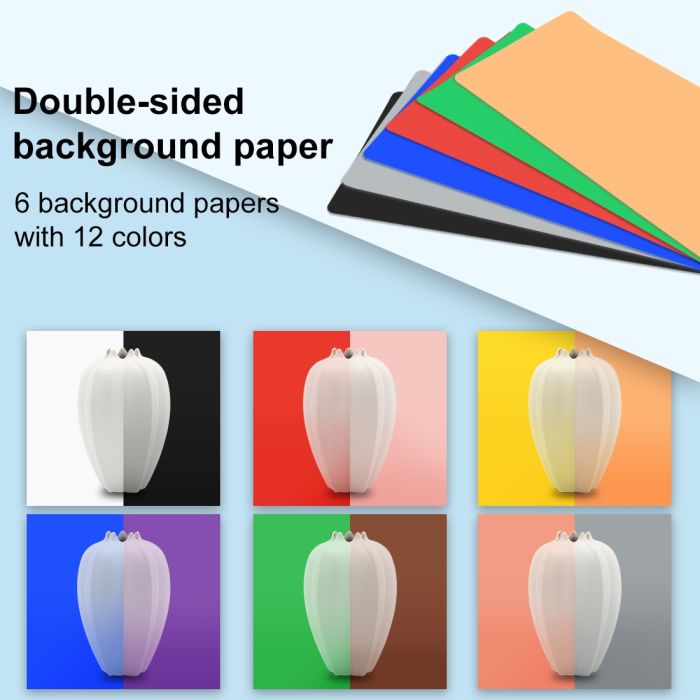 Лайтбокс (фотобокс) Puluz з LED світлом PU5027B для предметної зйомки (макрозйомки) 25 х 25 х 25