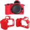 Захисний силіконовий чохол для фотоапаратів Nikon Z50 - червоний