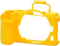 Захисний силіконовий чохол для фотоапаратів Nikon Z50 - жовтий