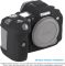 Захисний силіконовий чохол для фотоапаратів Canon EOS R5, R6 - чорний