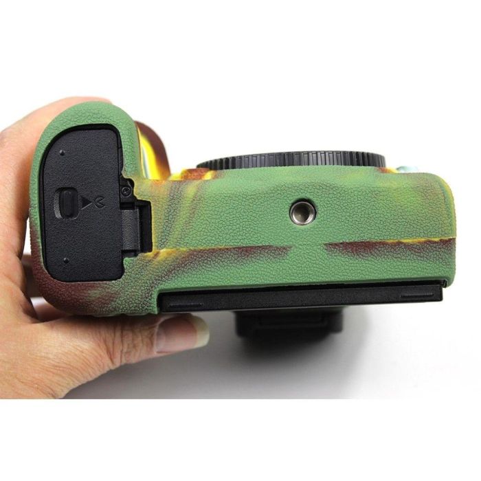 Захисний силіконовий чохол для фотоапаратів Nikon Z5 - камуфляж