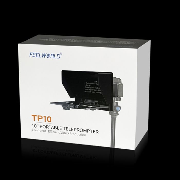 Телесуфлер - телепромтер Feelworld TP10 telepromter - суфлер для смартфона або планшета (10")