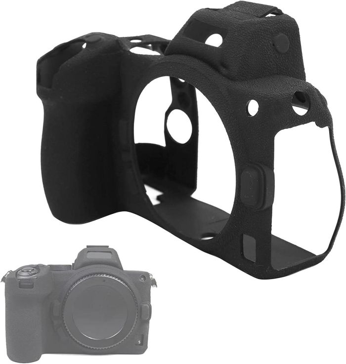 Захисний силіконовий чохол для фотоапаратів Nikon Z5 - чорний