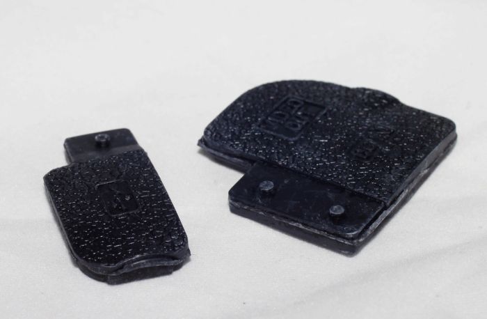 Заглушка гумка USB, HDMI для фотоапарата Nikon D200 комплект (2 шт)