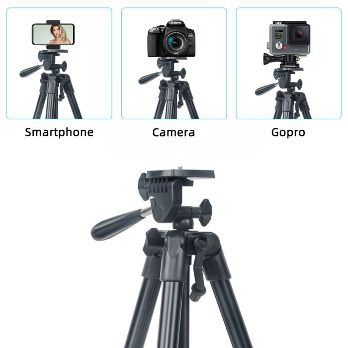 Штатив фірми ZOMEI для фотоапаратів, камер, телефонів - T53