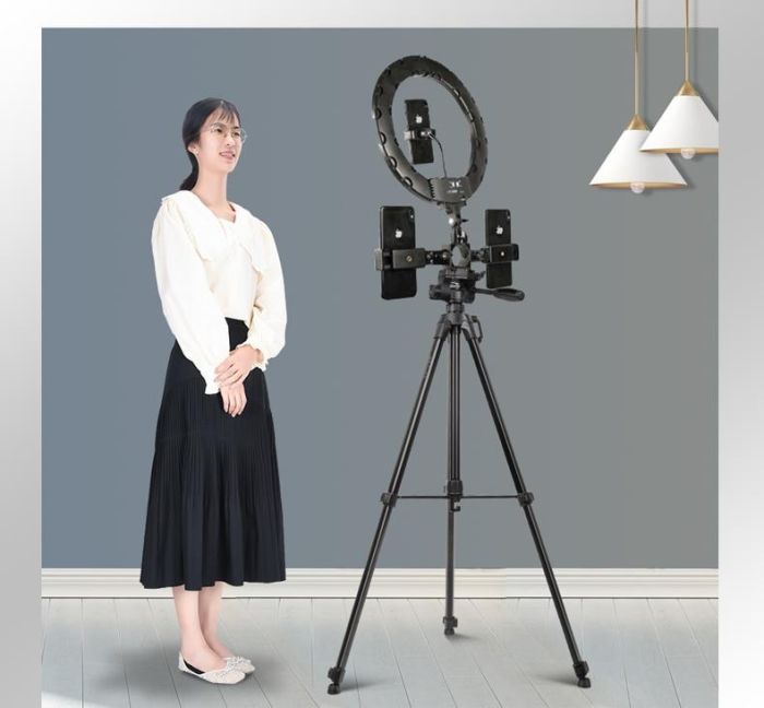 Штатив фірми QZSD (Beike) для фотоапаратів та відеокамер - Q1730+ з відео головкою