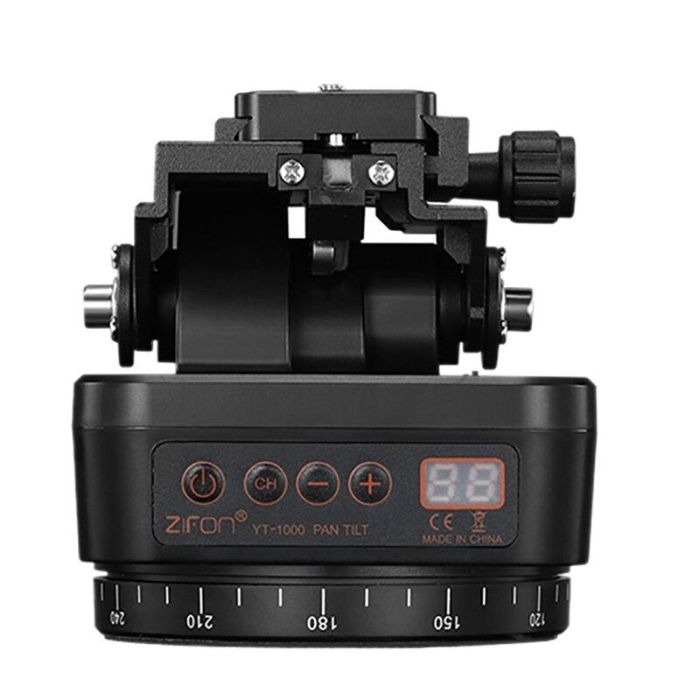 Моторизований штатив, що обертається, - головка з пультом управління YT-1000 від Zifon для фотоапаратів і камер