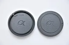 Комплект кришок для Sony AF (задня об'єктиву та на тушку) байонет Sony A (дзеркальні камери)- 2 кришки-аналог