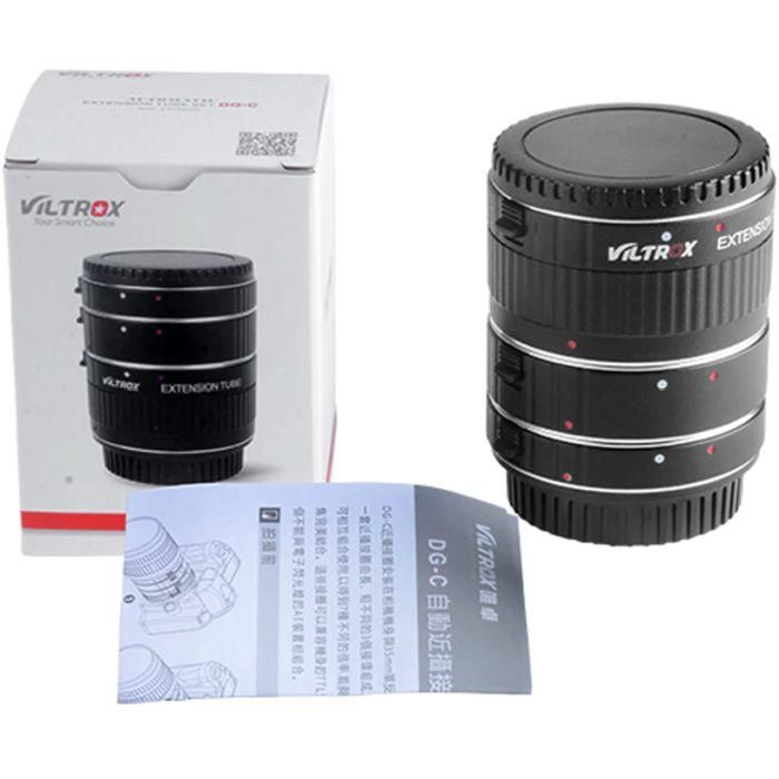 Макрокільця Viltrox DG-C автофокусні для фотокамер Canon (байонет EF/EF-S) - для дзеркальних камер