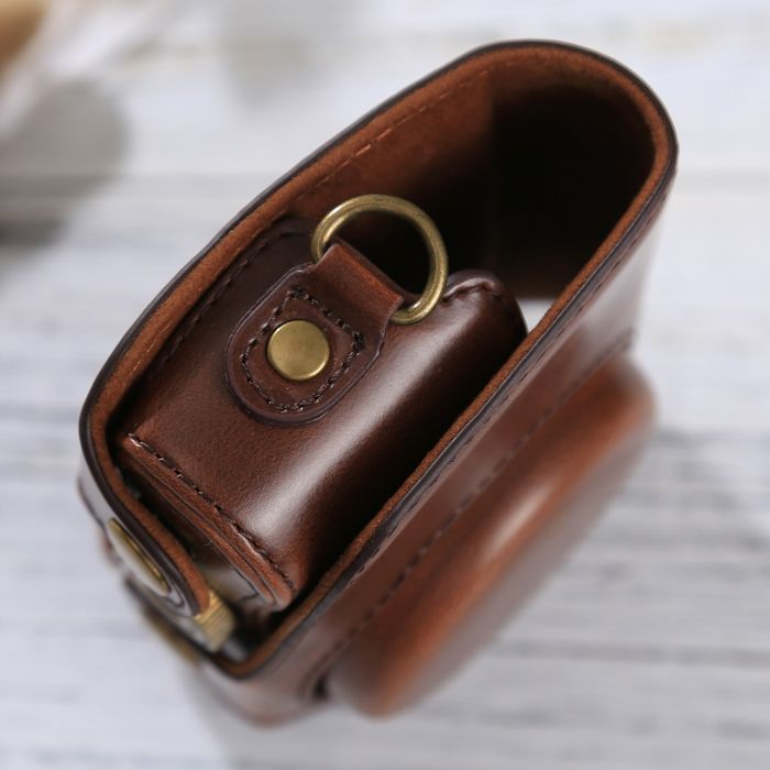 Захисний футляр - чохол Puluz DCA6160C для фотоапаратів CANON Powershot SX720 HS, SX730 HS, SX740 HS - кава