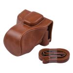 Футляр захисний - чохол для фотоапаратів FujiFilm X-T10, X-T20, X-T30 - коричневий