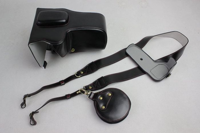 Захисний футляр-чохол для фотоапарата CANON EOS 6D Mark II з доступом до батарейного відсіку — чорний