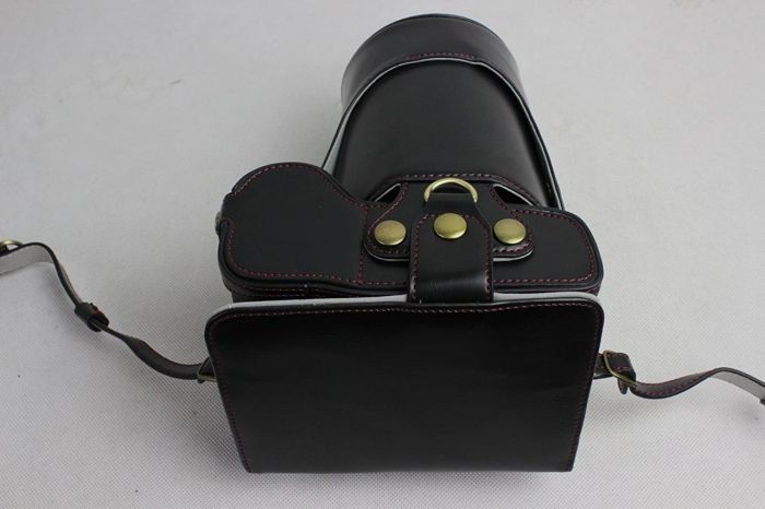 Захисний футляр-чохол для фотоапарата CANON EOS 6D Mark II з доступом до батарейного відсіку — чорний