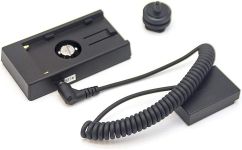 Муфта Canon LP-E17 і адаптер живлення батареї NP-F (вставка, каплер DR-E18)