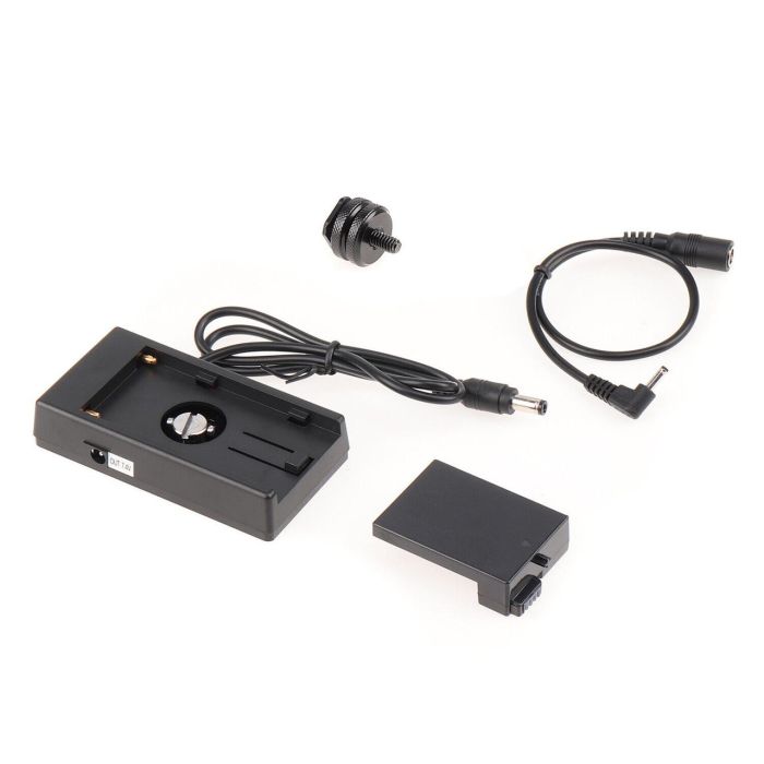 Муфта Canon LP-E8 і адаптер живлення батареї NP-F (вставка, каплер DR-E8)