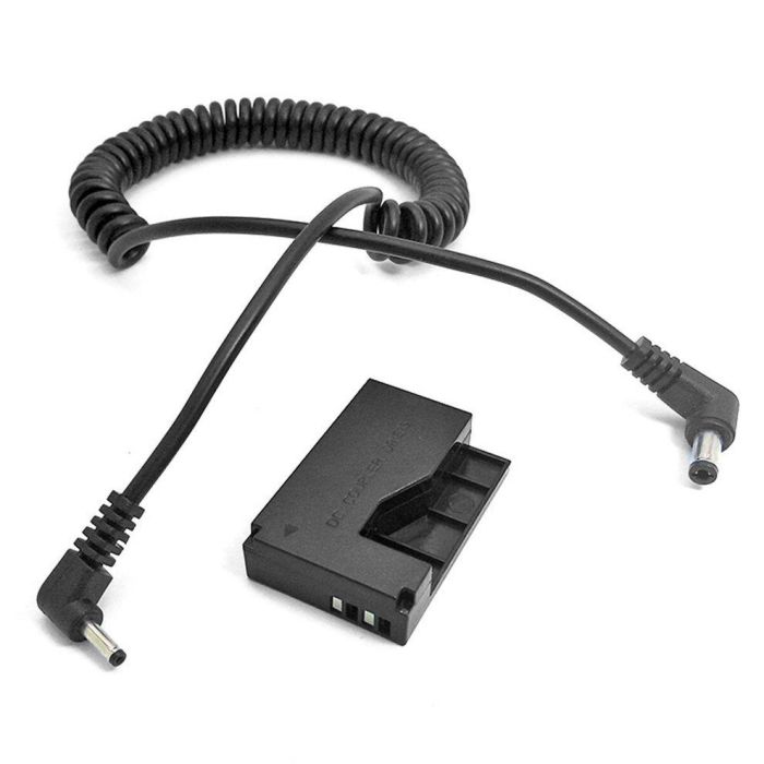 Муфта Canon LP-E12 і адаптер живлення батареї NP-F (вставка, каплер DR-E15)