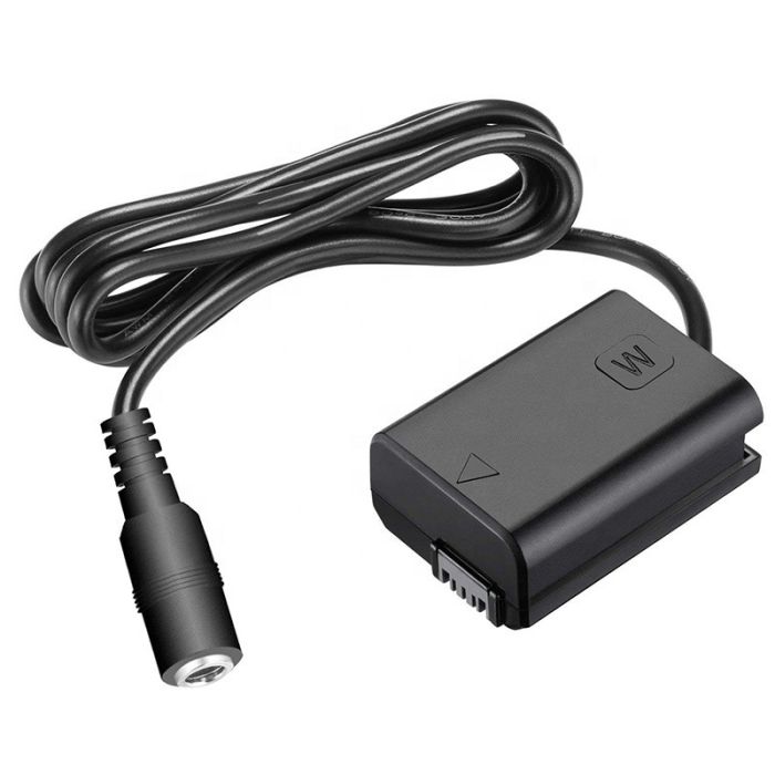 Муфта Sony NP-FW50 і адаптер живлення батареї NP-F (вставка, каплер NP-FW50) для Sony