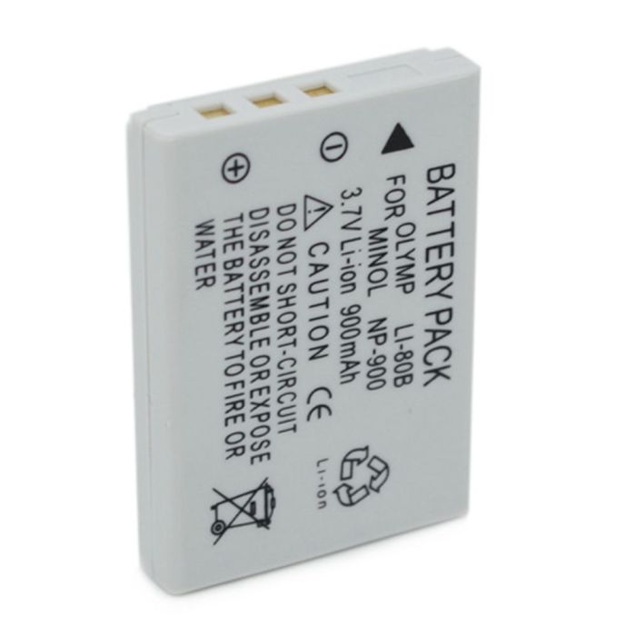Акумулятор Li-80B (NP-900) для фотоапаратів OLYMPUS T-100, T-110, X-36 - аналог