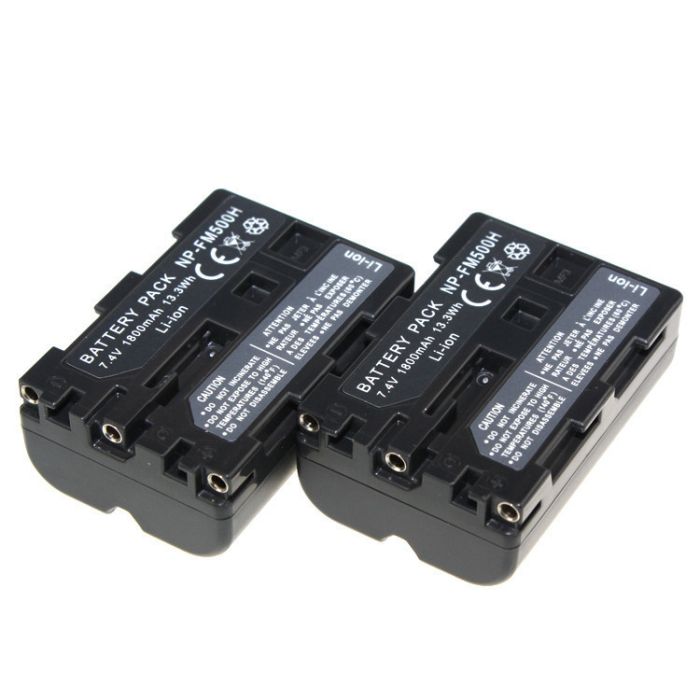 Акумулятор NP-FM500H для фотоапаратів та відеокамер SONY (АНАЛОГ) - 1800 ma