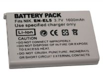 Акумулятор EN-EL5 - аналог для NIKON COOLPIX series - 1600 ma