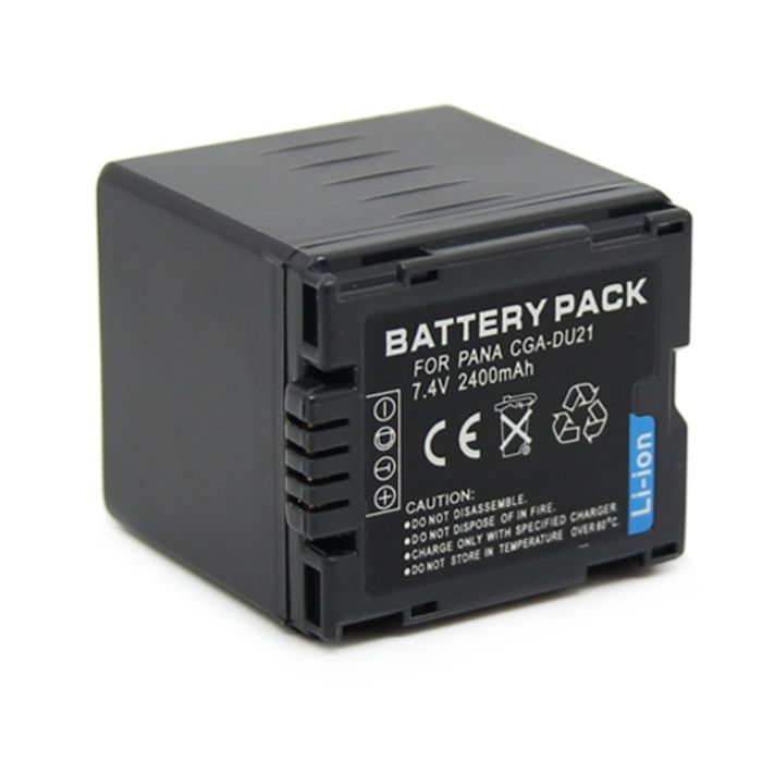 Акумулятор CGA-DU21 (замінюємо з CGA-DU07, CGA-DU14, CGA-DU12) аналог для камер Panasonic - 2400 ma