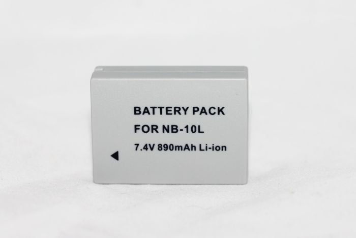 Акумулятор для фотоапаратів CANON - NB-10L - аналог 890 ma
