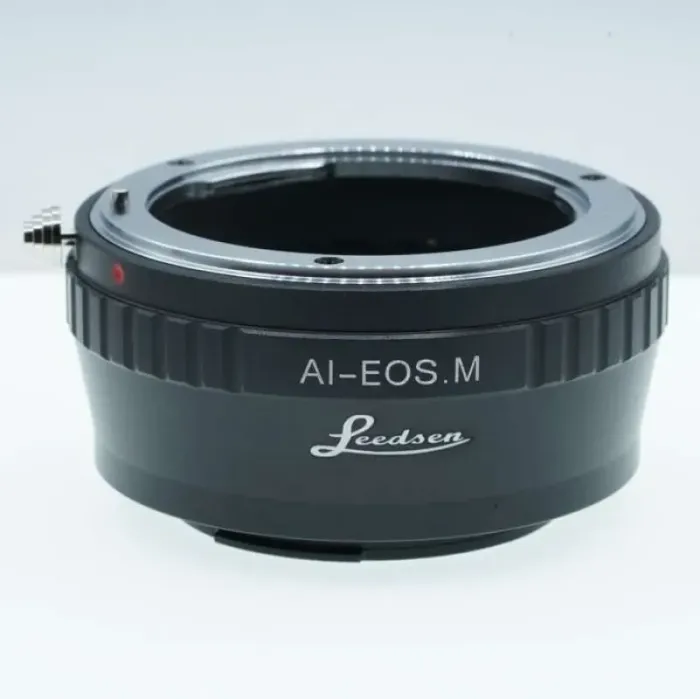 Адаптер (перехідник) Leedsen — Nikon AI (F) — Canon EOS M (AI-EOS M)