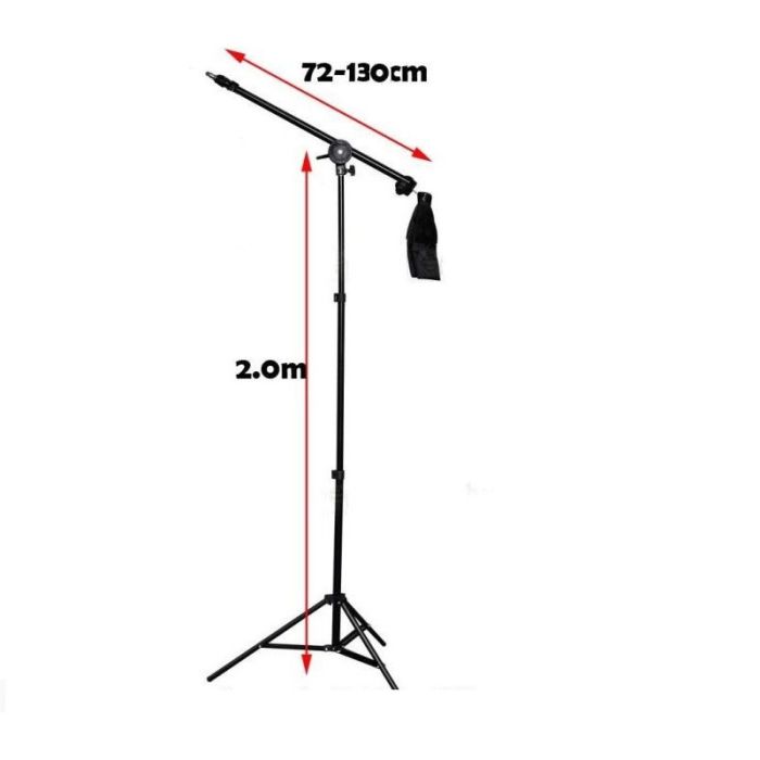 Стійка-журавль для студійного світла Visico LS-5002B (висота до 2 м. навантаження до 2 кг)