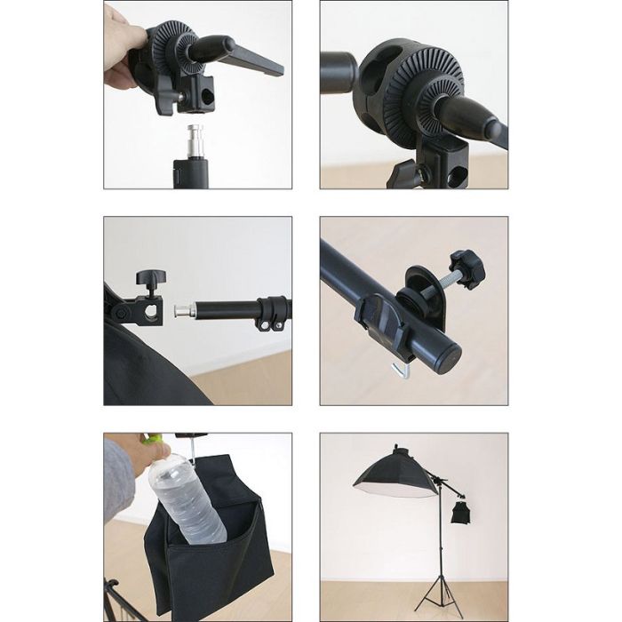 Стійка-журавль для студійного світла Visico LS-5002B (висота до 2 м. навантаження до 2 кг)