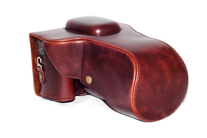 Захисний футляр - чохол для фотоапаратів CANON 750D, 760D - колір кави (коричневий)