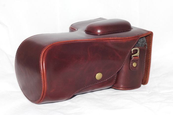 Захисний футляр - чохол для фотоапаратів NIKON D7000, D7100, D7200 - колір кави (коричневий)