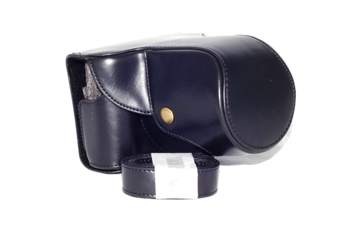 Захисний футляр – чохол для фотоапаратів Panasonic Lumix DMC GF6, DMC GF5, DMC GF3 – колір чорний